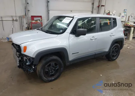 2018 Jeep Renegade Sport 4X4 z USA, uszkodzony, nr VIN ZACCJBABXJPJ54777